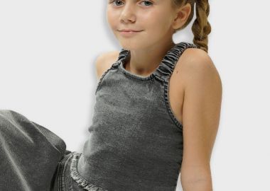 Τζην τοπ για κορίτσι | ΜΑΥΡΟ ΤΖΗΝ - Energiers - 